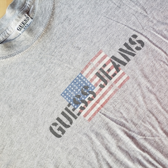 Vintage | Guess Jeans ? USA American Flag - Picture 5 of 8